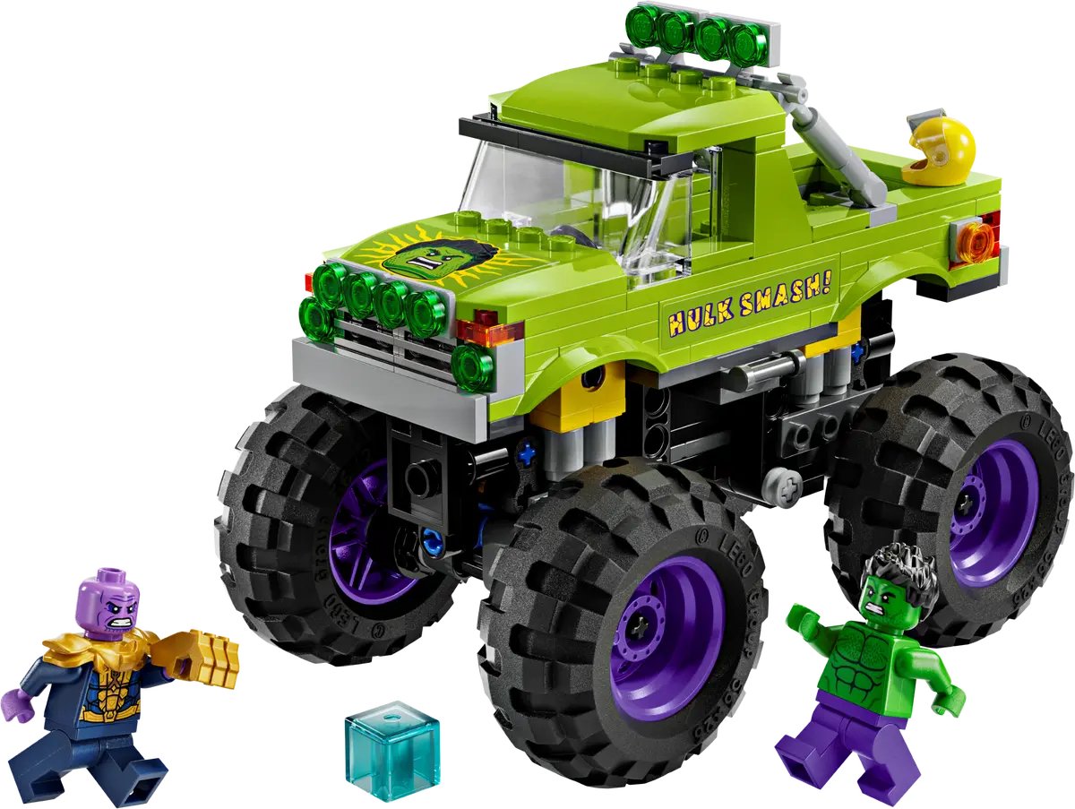 Конструктор LEGO Монстр-трак Халка против Таноса 76312