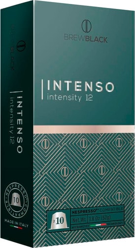 Кофе в капсулах BrewBlack Intenso 10 шт