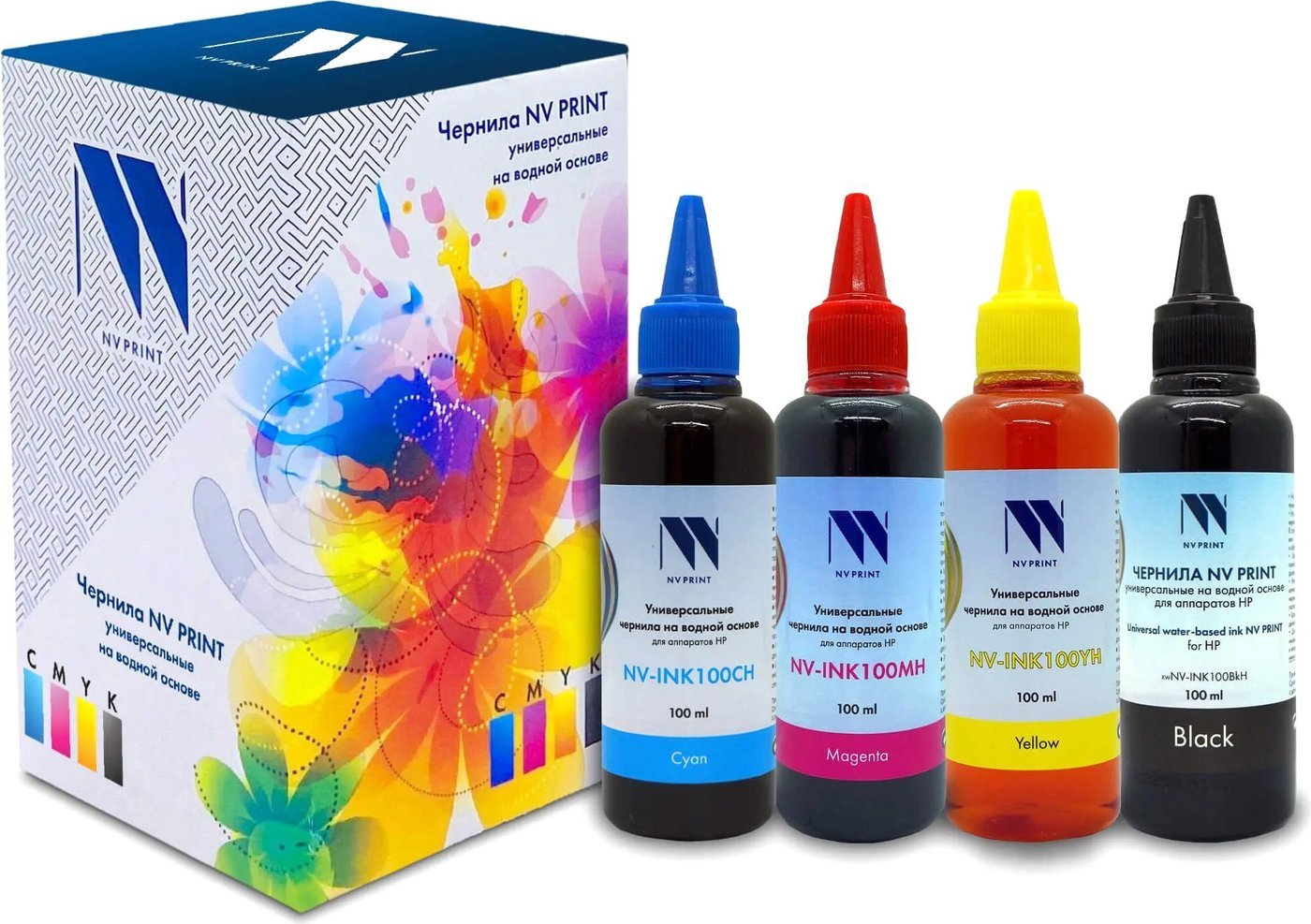 Чернила NV Print NV-INK100H-4