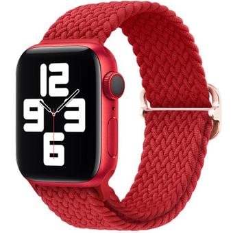 Ремешок Rumi Wick из плетеного нейлона для Apple Watch 38/40/41mm (красный)