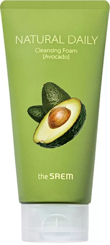 The Saem Пенка для умывания Natural Daily Cleansing Foam Avocado (150 мл)