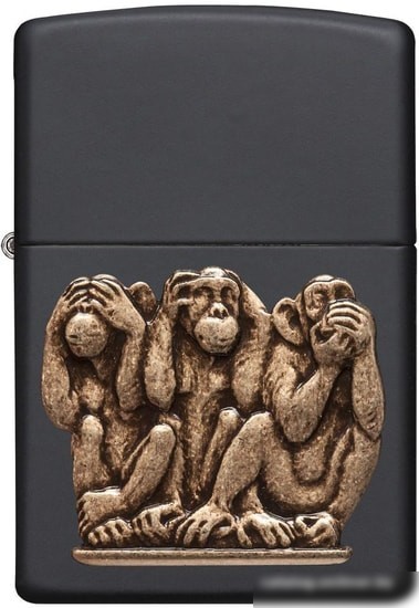 Зажигалка Zippo Three Monkeys 29409-000003