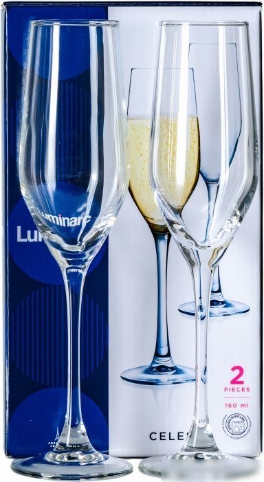 Набор бокалов для шампанского Luminarc Селест O0596 110189 (2 шт)