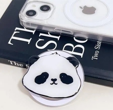 Попсокет ILikeGift Panda Face 5783716