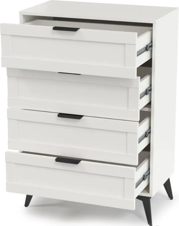 Комод Anrex Mone 4S (белый)