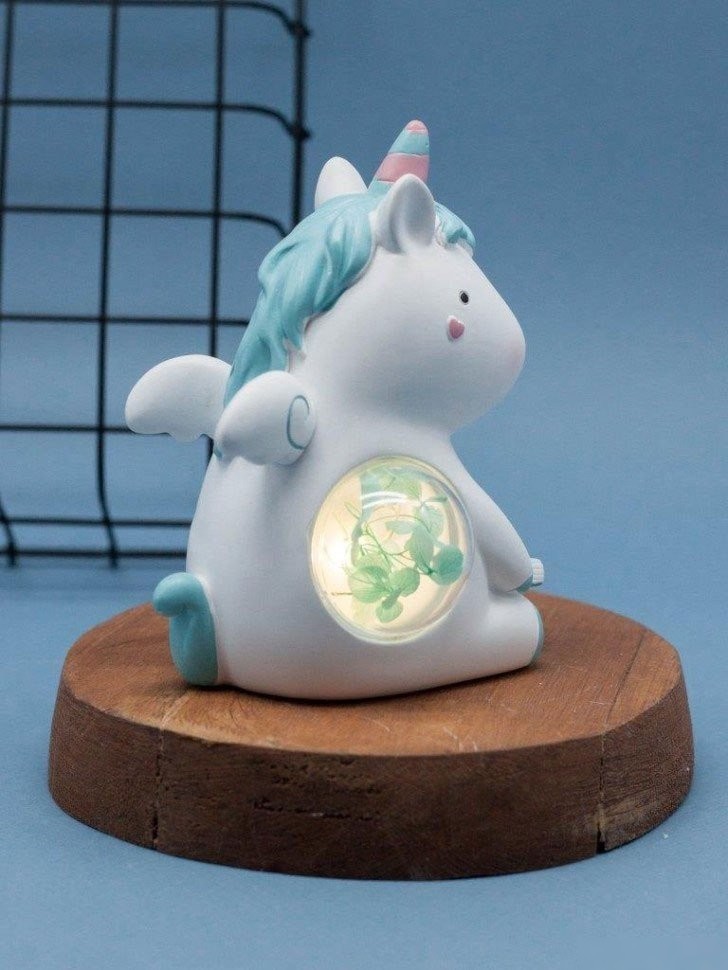 Ночник ILikeGift Gentle unicorn 2104-10A (синий)