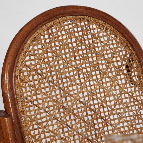 Кресло-качалка TetChair Milano без подушки (орех)