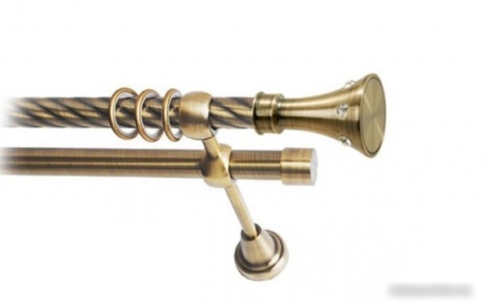 Наконечник для карниза Lm Decor YF247 Эридан 19мм (антик)