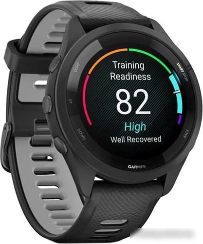 Умные часы Garmin Forerunner 265 (черный/пудрово-серый)