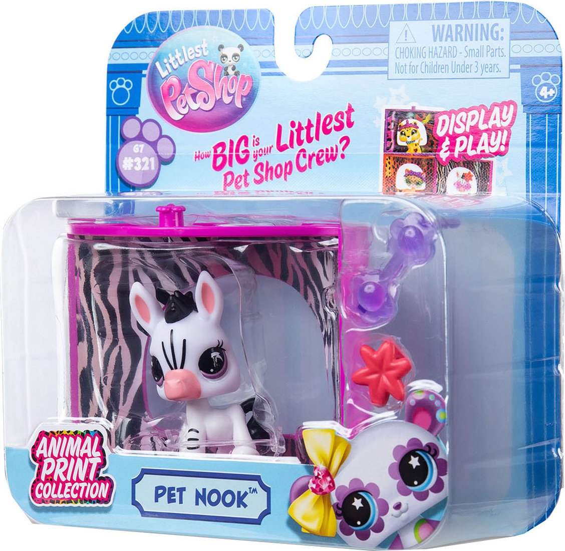 Игровой набор Hasbro Littlest Pet Shop Стиль Уголок Зебры 01022_LPS