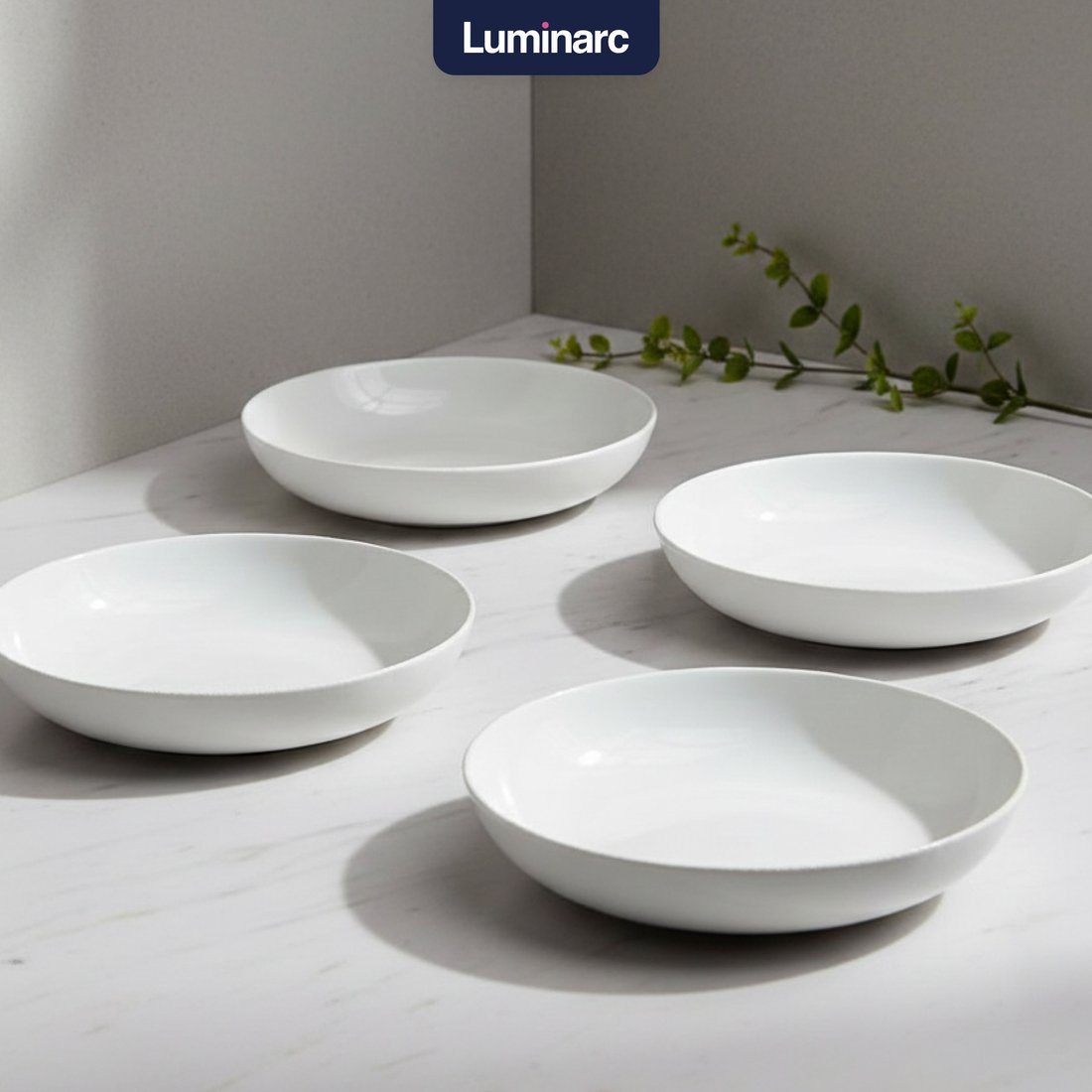 Набор тарелок Luminarc Lines Q1935-4ECOM (4шт)