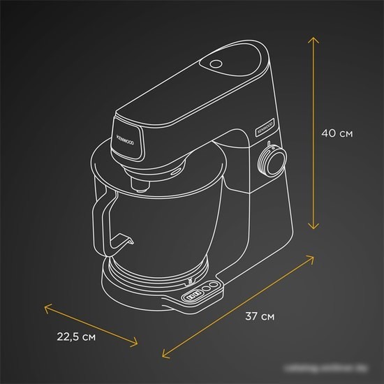 Кухонная машина Kenwood Titanium Chef Baker XL KVL85.004SI