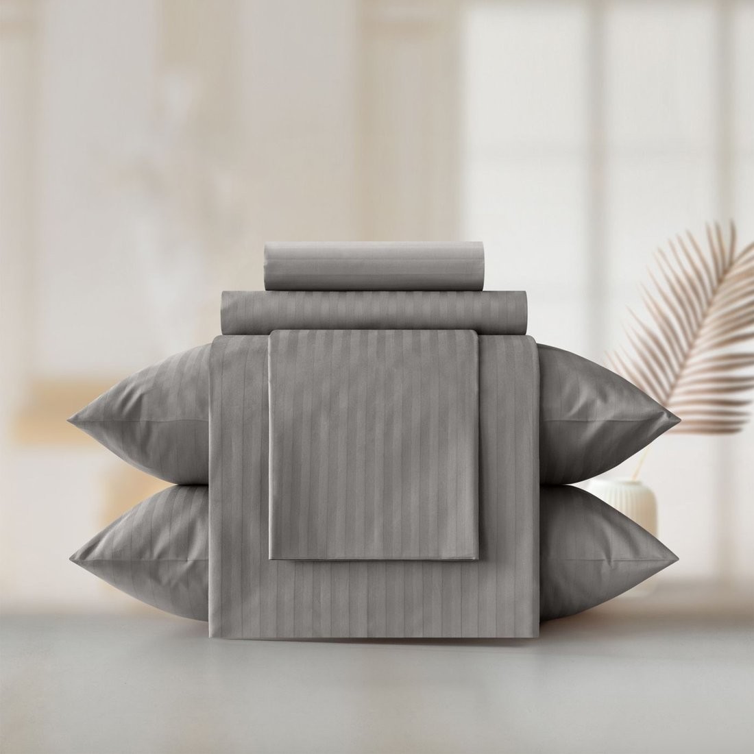 1.5-спальный комплект постельного белья Verossa Gray VRT 1565 70032 ST13 23