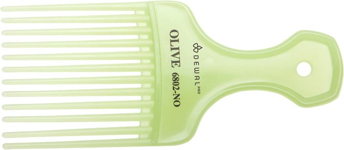 Расческа гребень Dewal Olive CO-6802-OLIVE (зеленый)