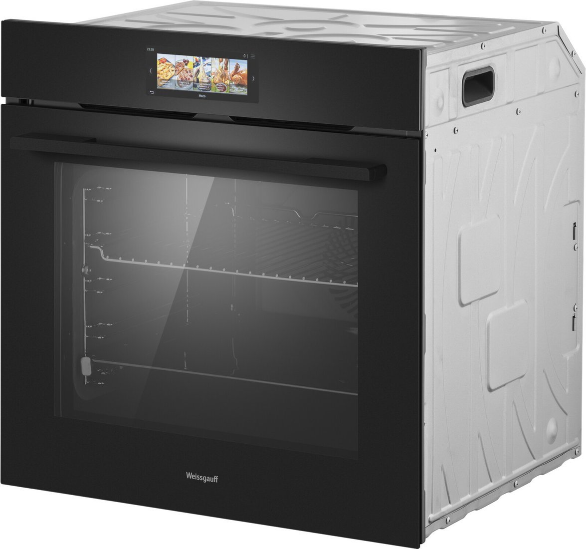 Электрический духовой шкаф Weissgauff EOM 899 Color Touch Black Matt