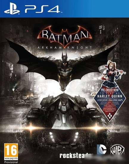 Игра Batman: Рыцарь Аркхема для PlayStation 4