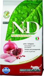 Корм для кошек Farmina N&D Cat Chicken & Pomegranate Adult 1.5 кг
