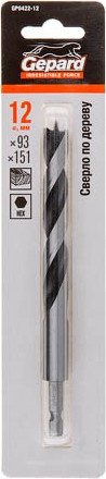 Сверло Gepard GP0422-12 Сверло Gepard GP0422-12
