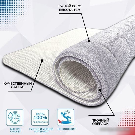 Коврик для ванной Shahintex РР 50x80 (фламинго)