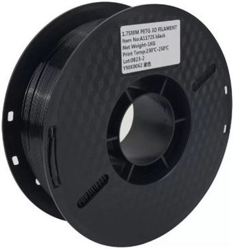 Пластик Kingroon PETG 1.75мм HC087 (1кг, Black)