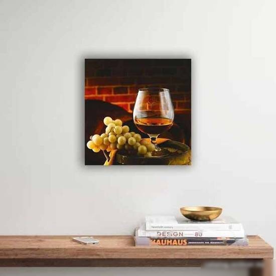 Картина на стекле Stamprint Коньяк 2 КТ047 (30x30)