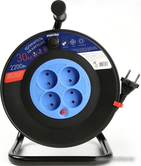 Удлинитель SmartBuy SBE-10-4-30-N