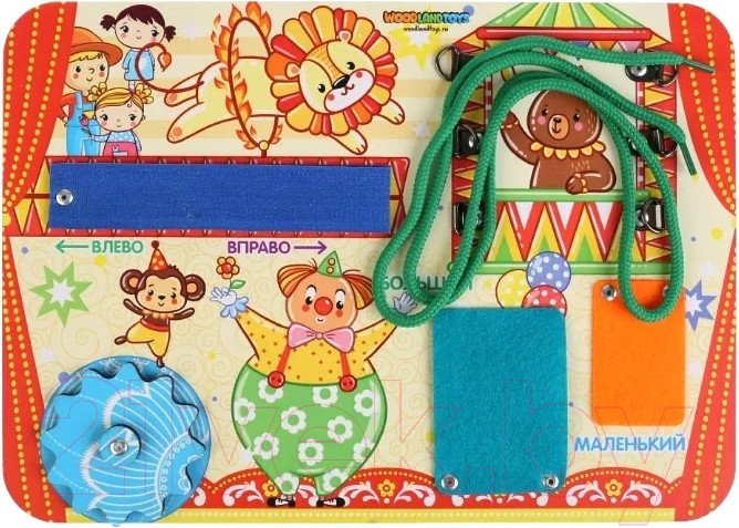 Бизиборд WoodLand Toys Бизиборд большой-маленький 112211