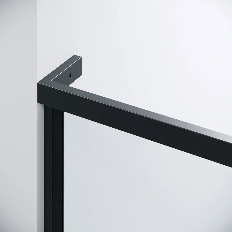 Душевой уголок Grossman Pragma 110x80x195 120.K33.03.1180.21.00 (черный матовый/стекло прозрачное)