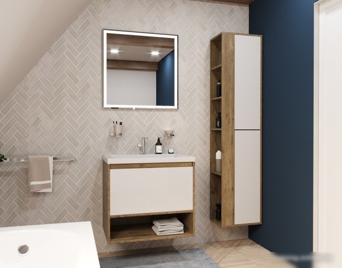 Эстет Шкаф-пенал Monaco Wood L 40x35x174.7 ФР-00010687