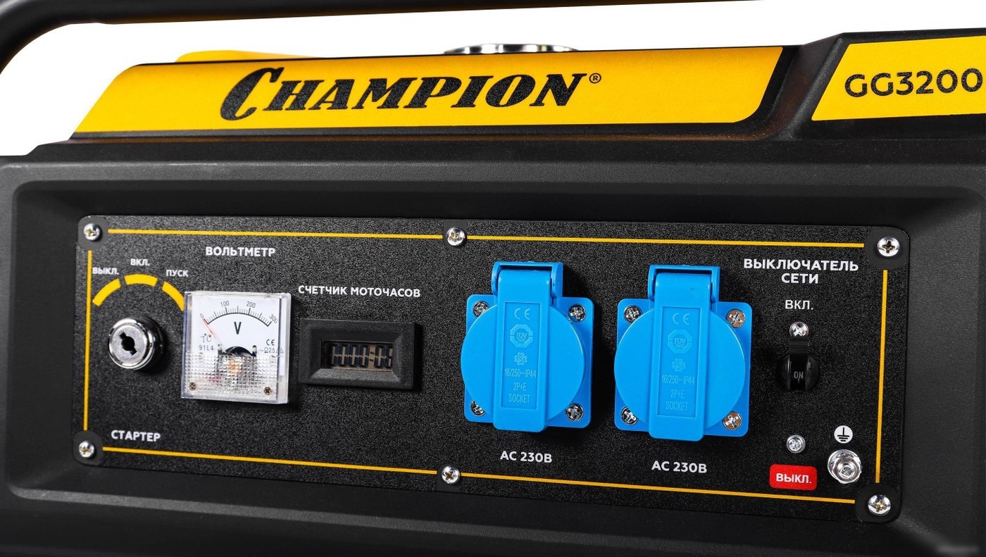 Бензиновый генератор Champion GG3200EW