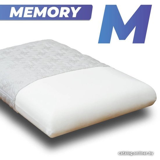 Ортопедическая подушка Фабрика сна Memory-1 M 60x40x12