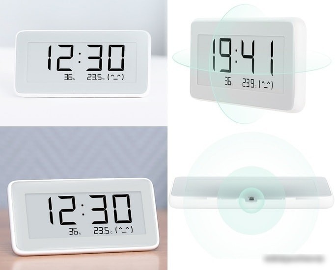 Термогигрометр Xiaomi Temperature and Humidity Monitor Clock LYWSD02MMC (международная версия)
