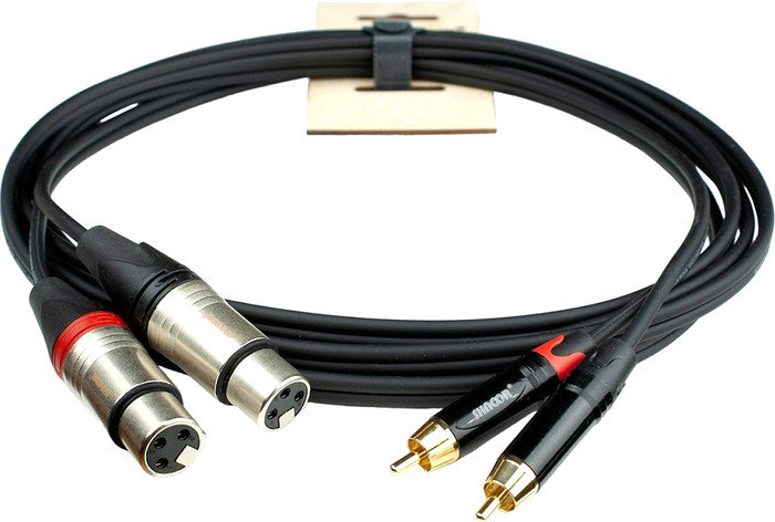 Кабель Shnoor RCA2XF-0.5m (0.5 м)