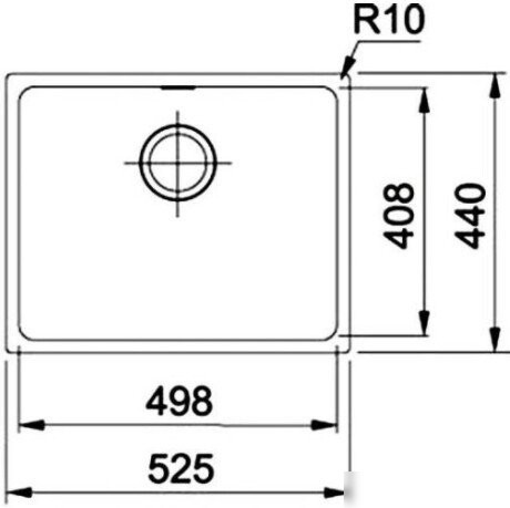 Кухонная мойка Franke Sirius SID 110-50 144.0757.987 (сахара)