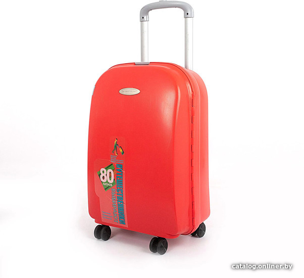 Чемодан-спиннер Francesco Molinary 337-HL301/3-18RED (красный)