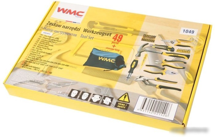 Универсальный набор инструментов WMC Tools 1049 (49 предметов)