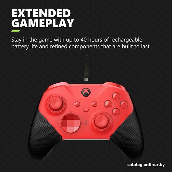 Геймпад Microsoft Xbox Elite Wireless Series 2 Core (красный)
