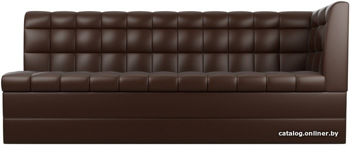Угловой диван Лига диванов Бриз 100388 (коричневый)