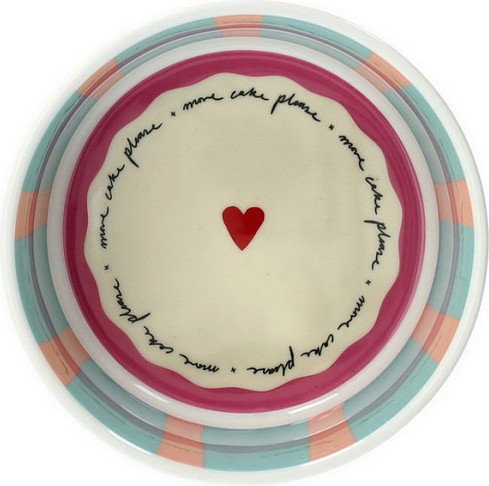 Салатник Andrea Fontebasso Milk & Coffee Madame Heart NL6041A3098