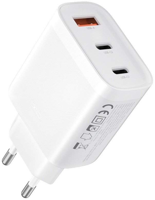 Сетевое зарядное XO L117 Lightning (белый)