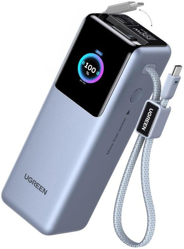 Внешний аккумулятор Ugreen Nexode 200W PB728 75702B 25000mAh (серый)