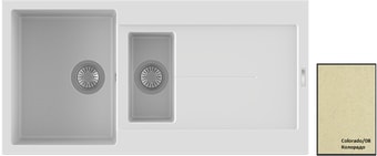 Кухонная мойка Longran Enigma ENG1000.500 15 (colorado/08)
