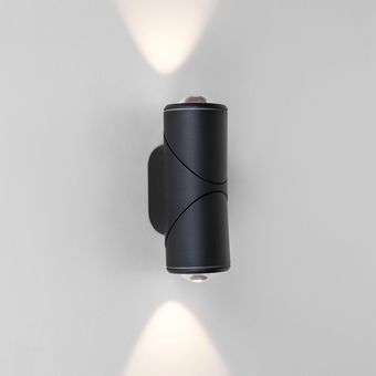 Уличный настенный светильник Elektrostandard Gira D LED 35127/D (черный)