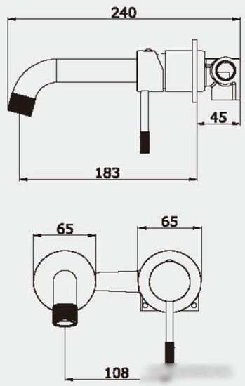 Смеситель Vieir 403513-F