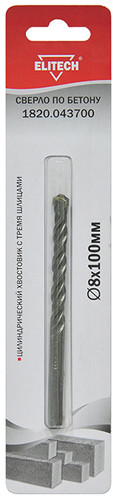 Сверло ELITECH 1820.043700