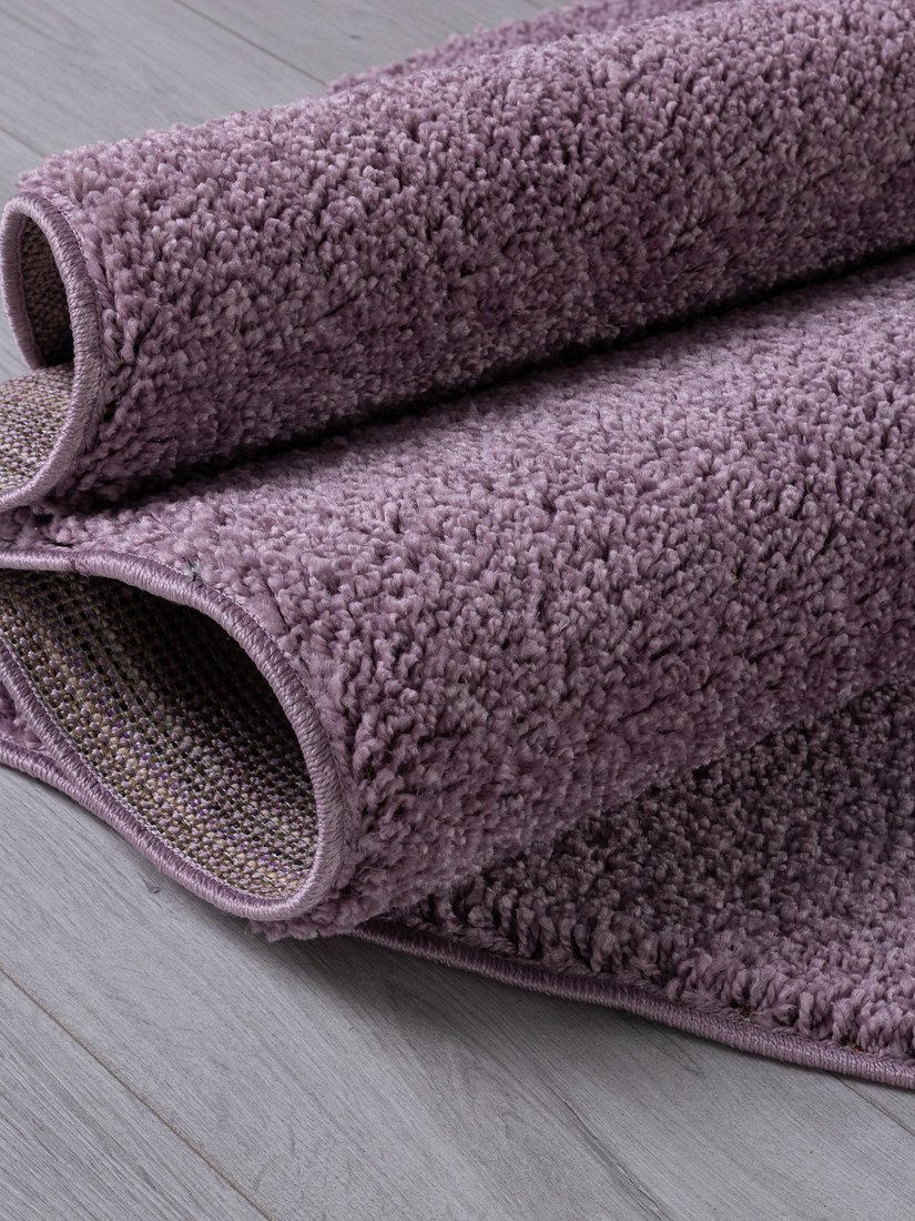 Ковер для жилой комнаты Merinos Lana T600-OVAL-PURPLE (1.5x3)