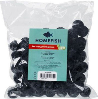 Наполнитель фильтра Homefish 26 мм, 100 шт 84327