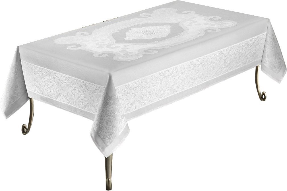 Скатерть DO&CO Aden 160x220 11660 (белый)