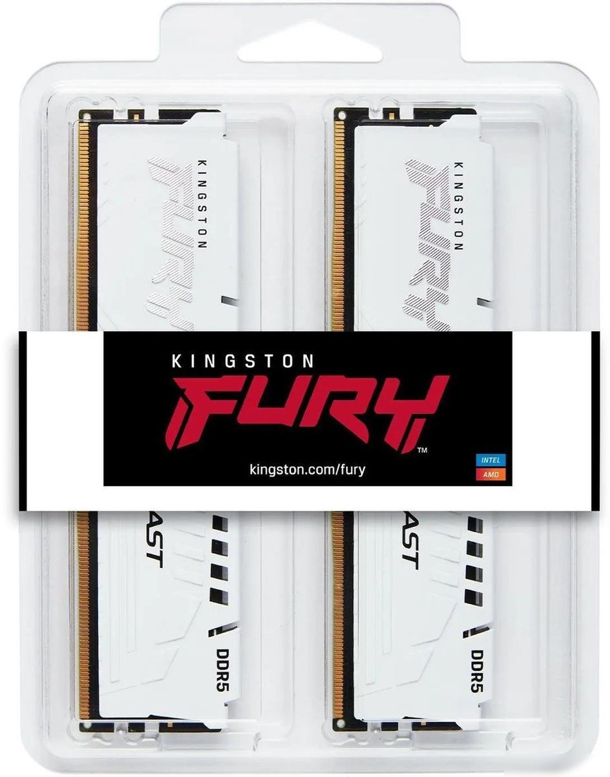 Оперативная память Kingston FURY Beast 2x32ГБ DDR5 5600 МГц KF556C40BWK2-64