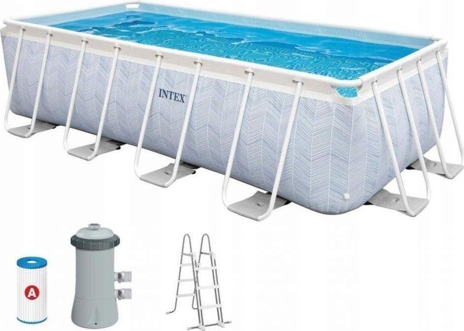 Каркасный бассейн Intex Chevron Prism Frame 26780 (400х200 см)